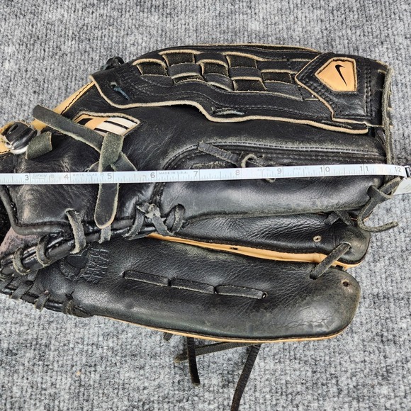 Nike Diamond Elite Edge 14 Inch Baseball Glove Black Tan RHT BF1352-021 - Picture 12 of 14